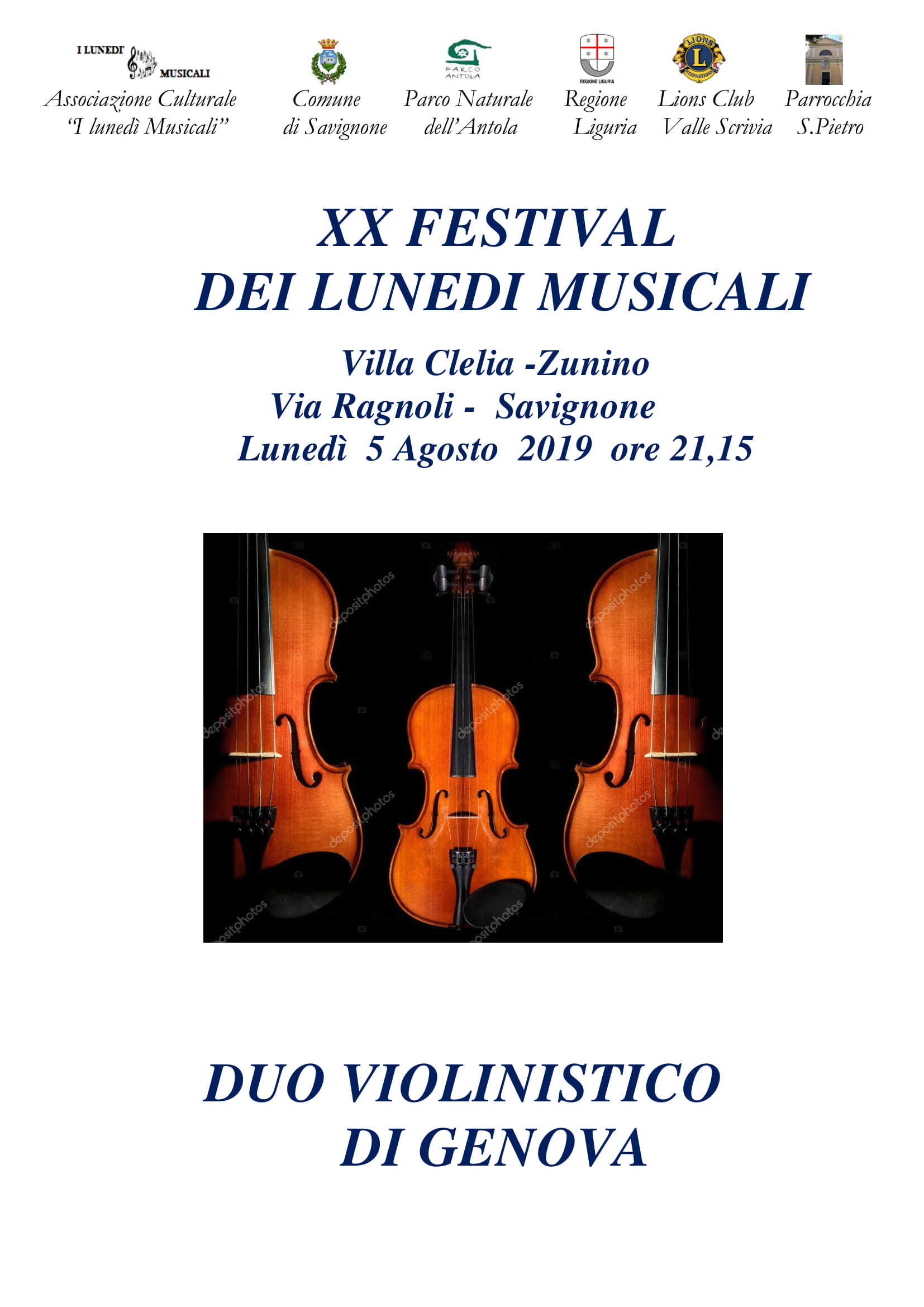 MUSICA TRA VILLE,CHIESE E PALAZZI